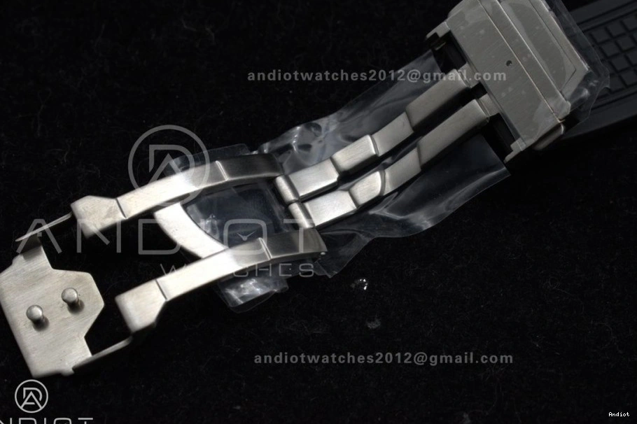 Edition Unico on Dial Titanium Rubber Square Black Bang Best BBF Strap 1:1 Skeleton 42mm A1280 0523